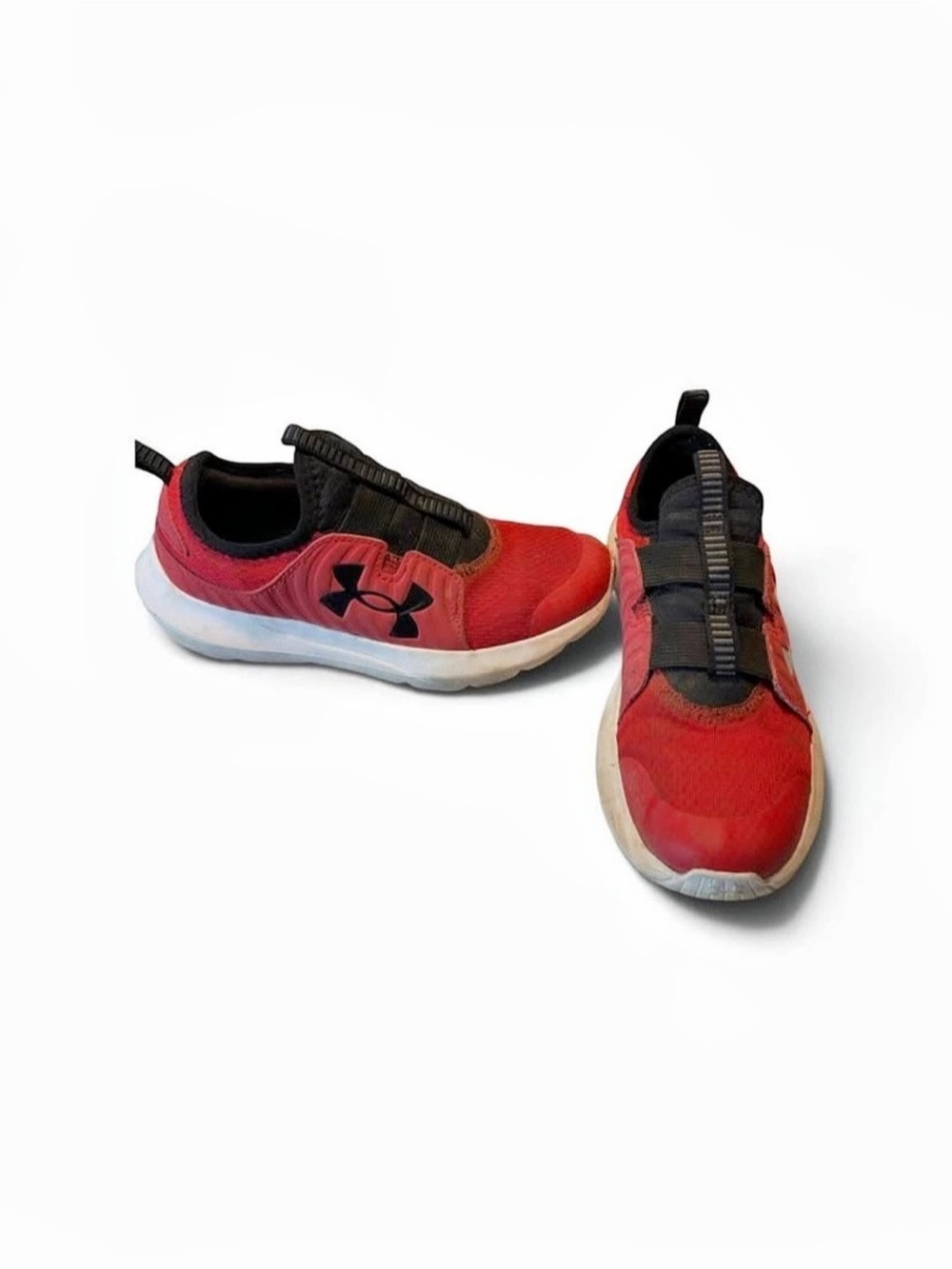 Under Armour Runplay Athletic Shoes Red & Black